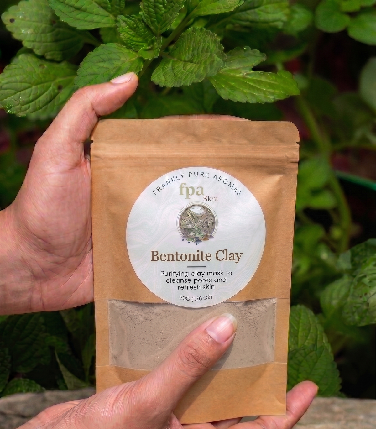 FPA Skin | Bentonite Clay | 100% Pure & Unadulterated Detoxifying Clay for Face & Body | 50g