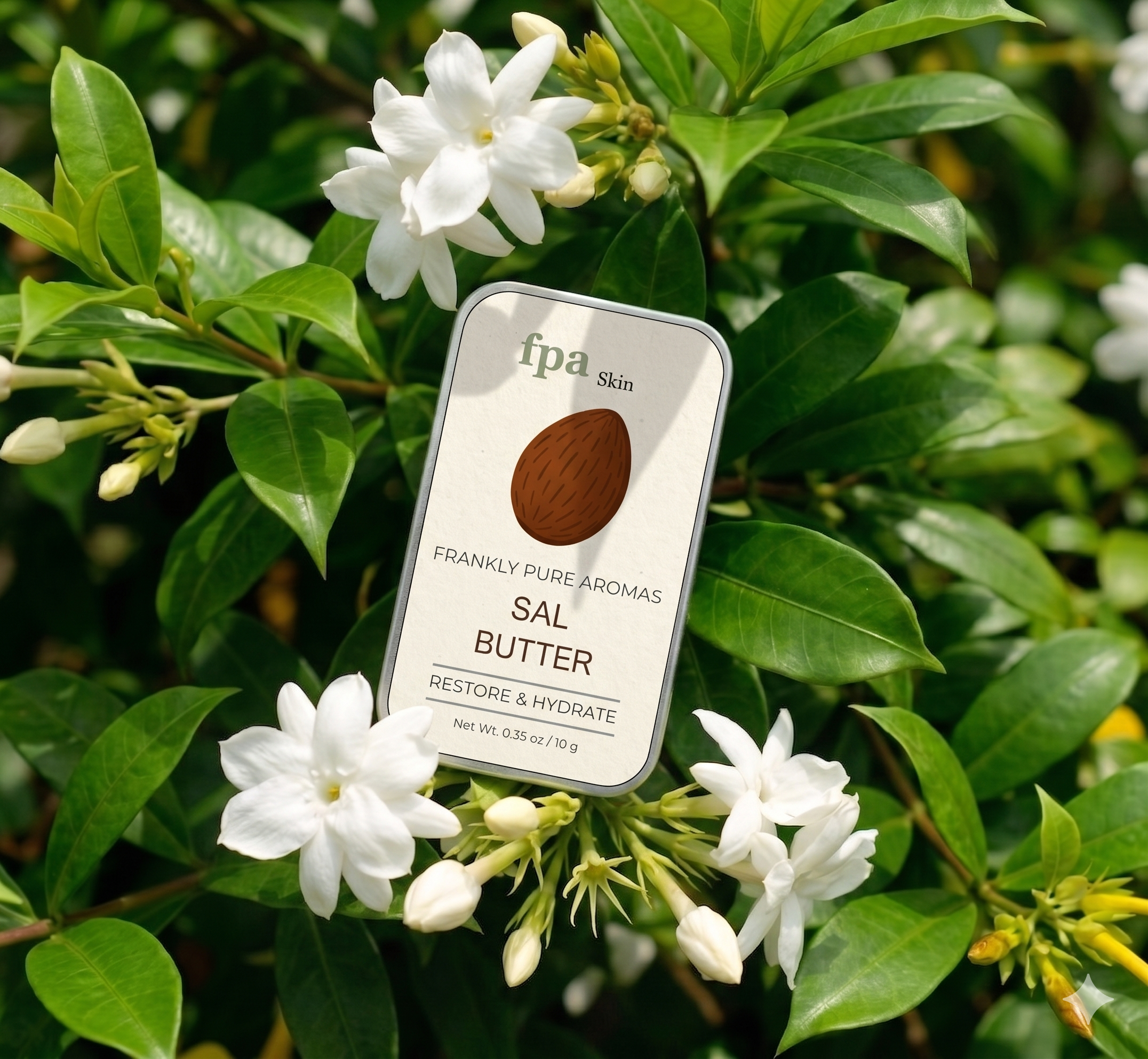 FPA Skin | Sal Butter | 100% Pure Raw Multi-Use Moisturizing Butter for Face, Lips & Body |10g