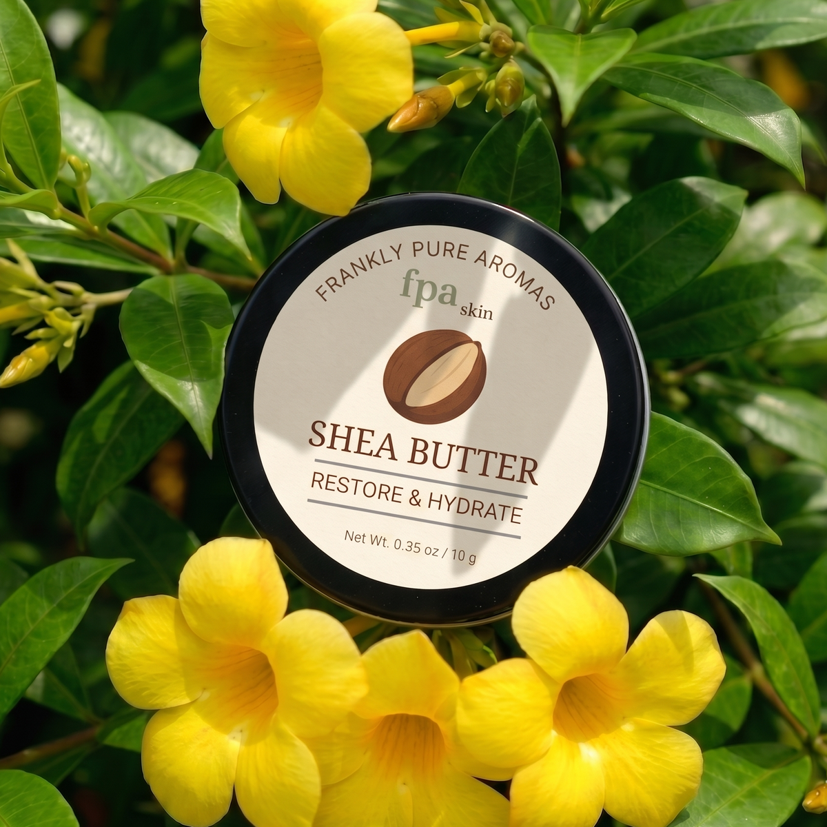 FPA Skin | Shea Butter | 100% Pure Raw Multi-Use Moisturizing Butter for Face, Lips & Body |10g