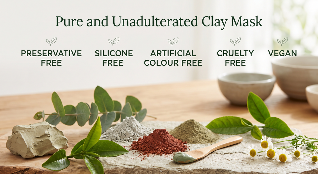 FPA Skin | Moroccan Rhassoul Clay | 100% Pure & Unadulterated Detoxifying Clay for Face & Body | 50g