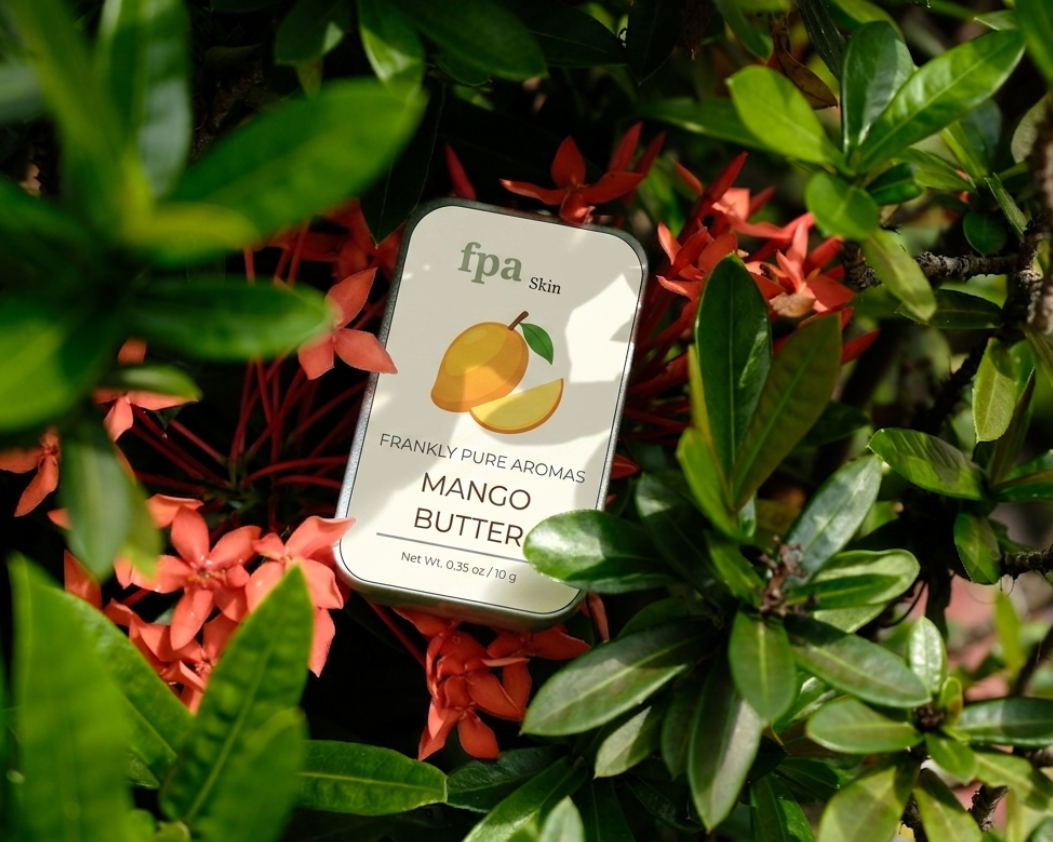 FPA Skin | Mango Butter | 100% Pure Raw Multi-Use Moisturizing Butter for Face, Lips & Body |10g