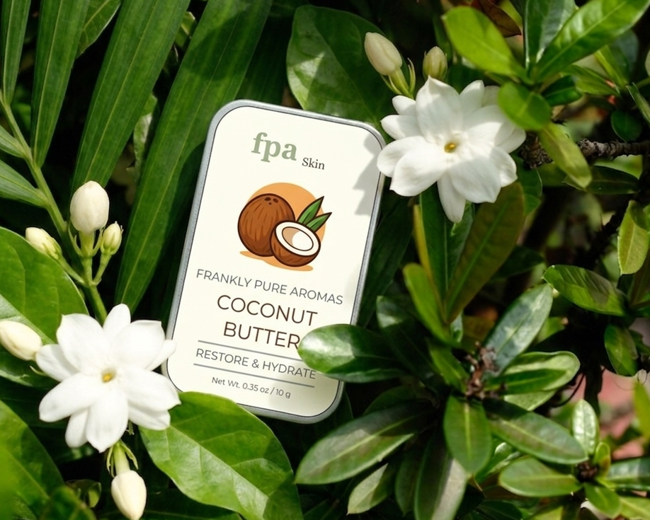 FPA Skin | Coconut Butter | 100% Pure Raw Multi-Use Moisturizing Butter for Face, Lips & Body |10g