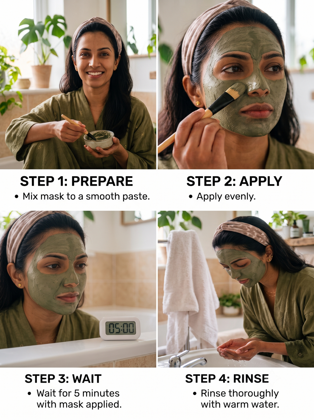 FPA Skin | Moroccan Rhassoul Clay | 100% Pure & Unadulterated Detoxifying Clay for Face & Body | 50g