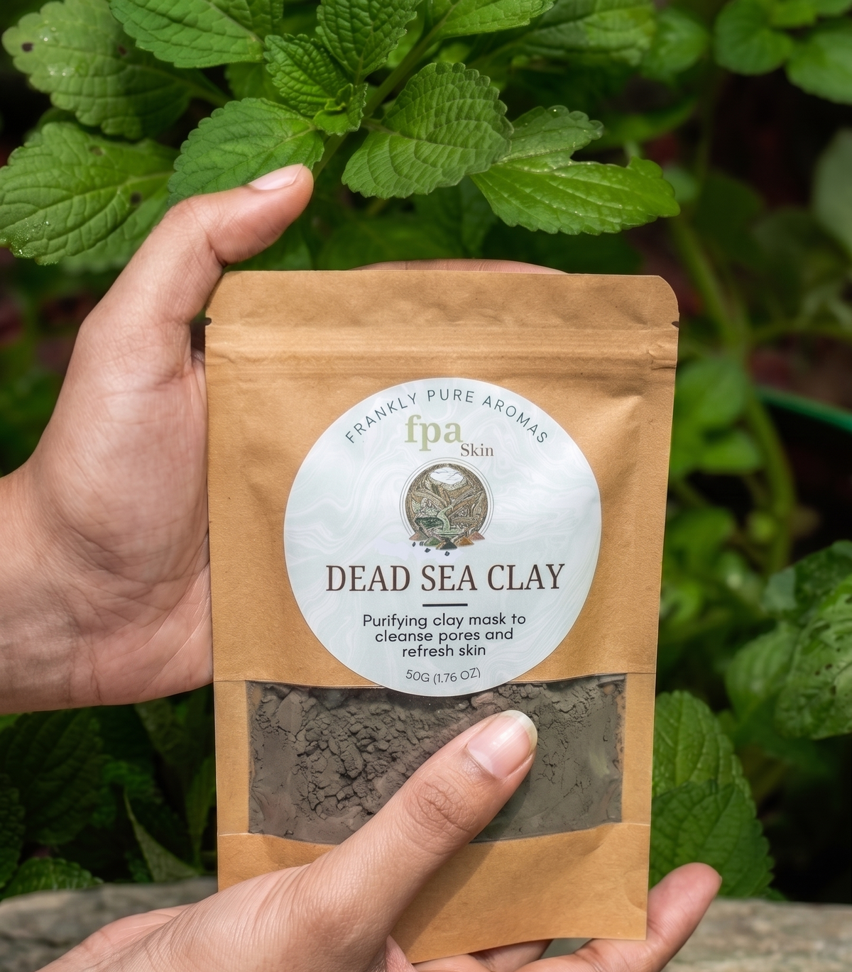 FPA Skin | Dead Sea Clay | 100% Pure & Unadulterated Detoxifying Clay for Face & Body | 50g